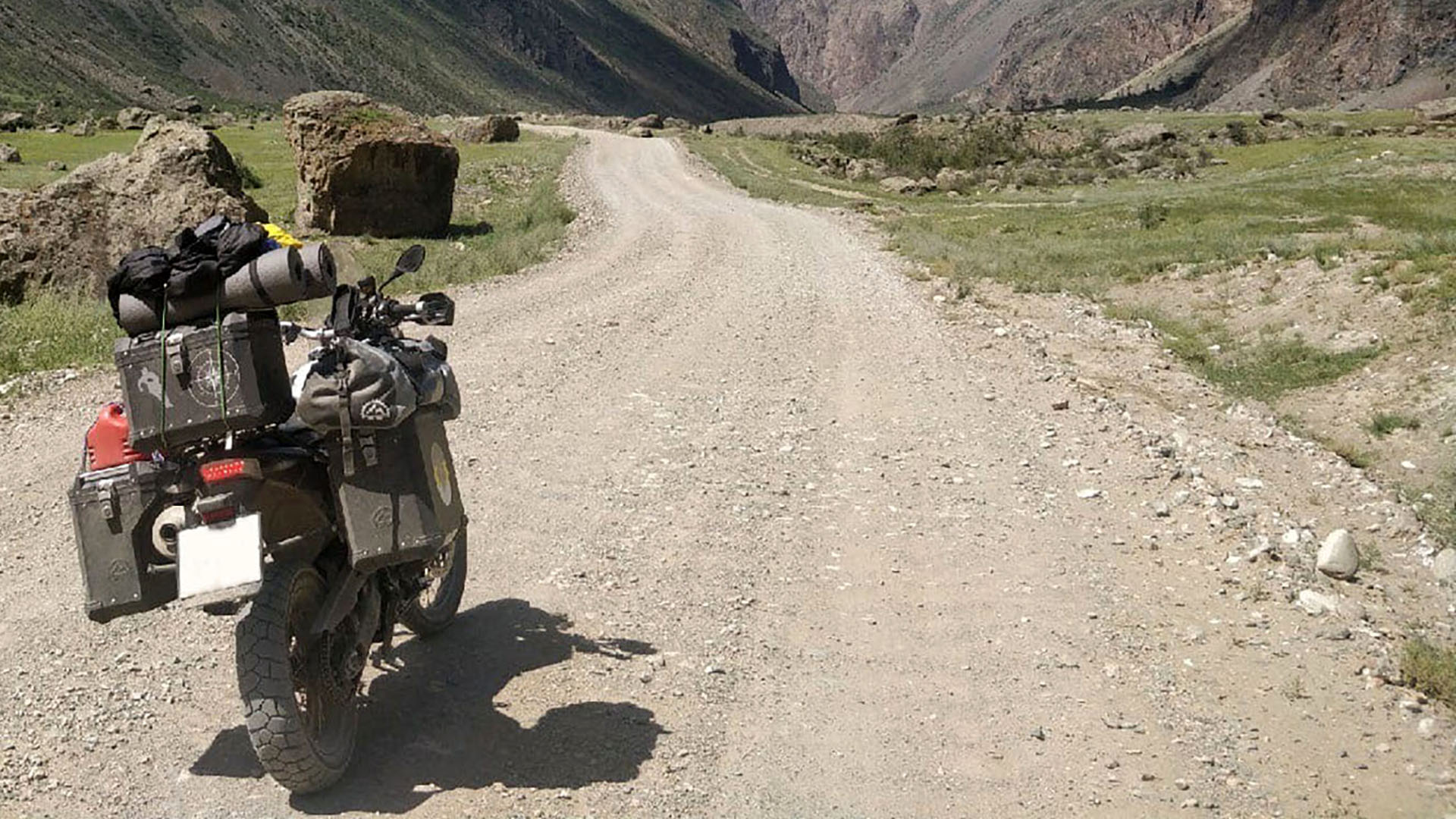 BMW F800GS with Tripfella