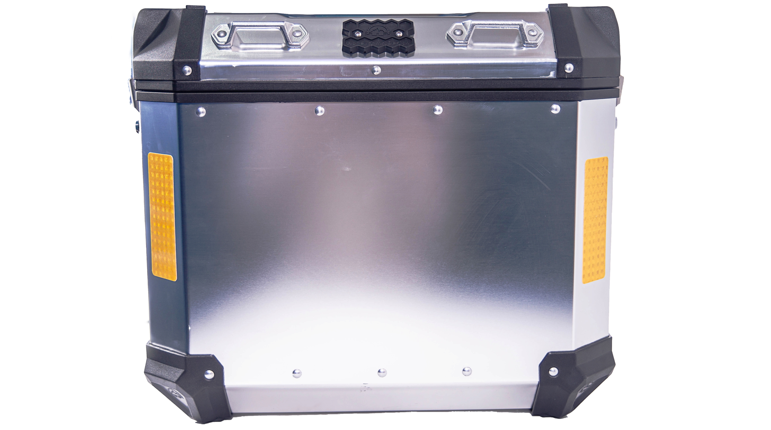 Side case wide back panel view