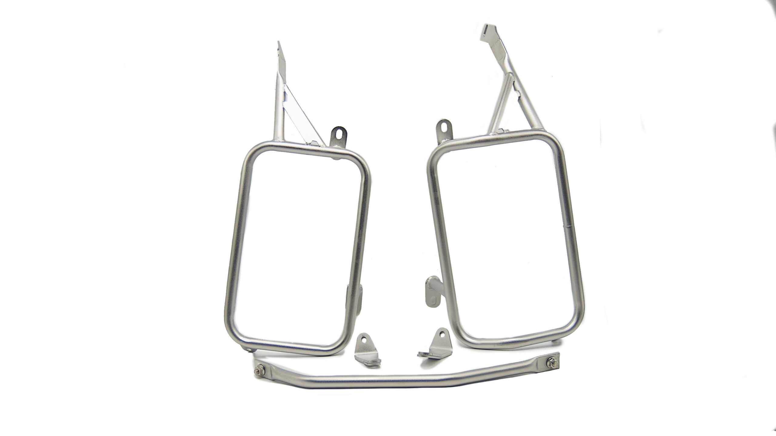 Stainless pannier rack set